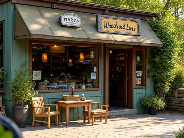 Woodland Lure storefront in Asheville, North Carolina